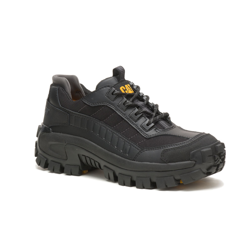 Caterpillar Invader St Philippines - Mens Safety Shoes - Black 84069VBGS